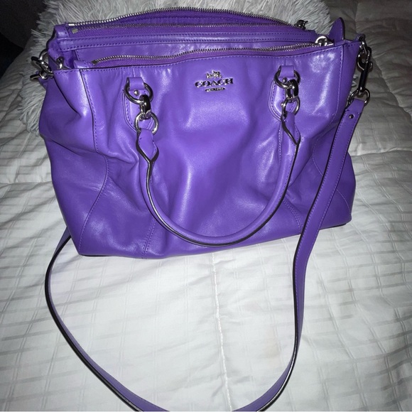 Coach Handbags - Purple Coach Bag